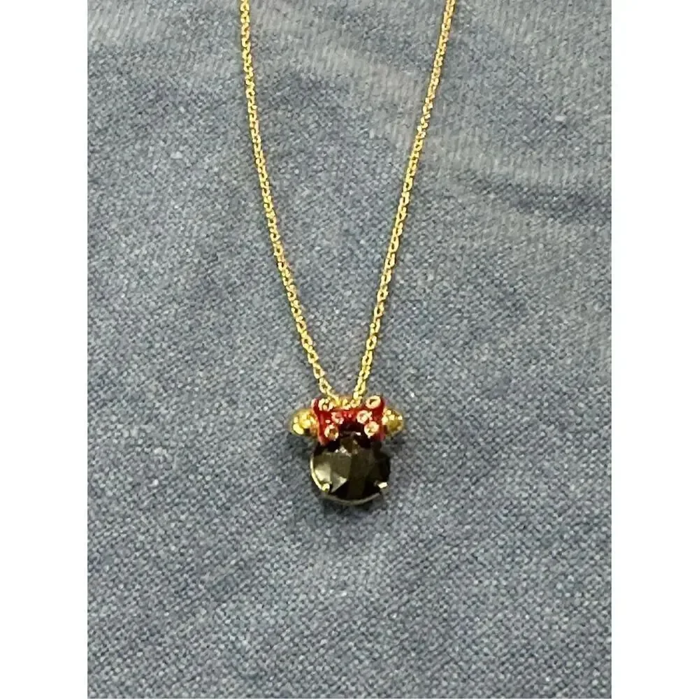 Disney x Kate Spade NEW necklace - Minnie Mouse black